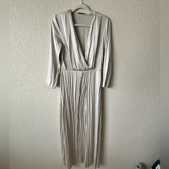 Mango | Dresses | Flowy Panel Maxi Dress Mango | Poshmark